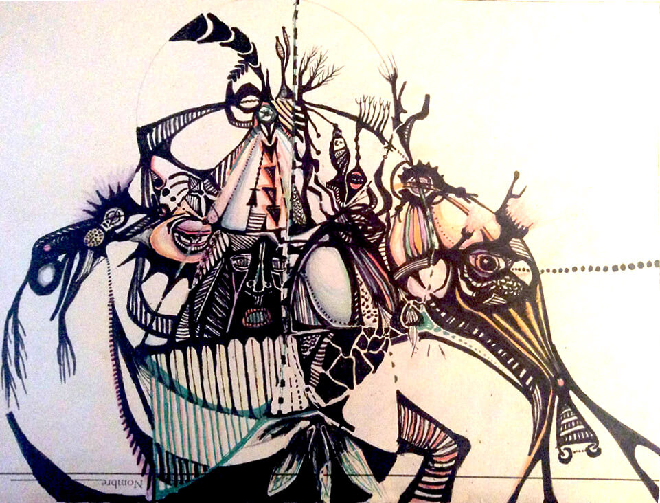 VV-machine Originating original drawing