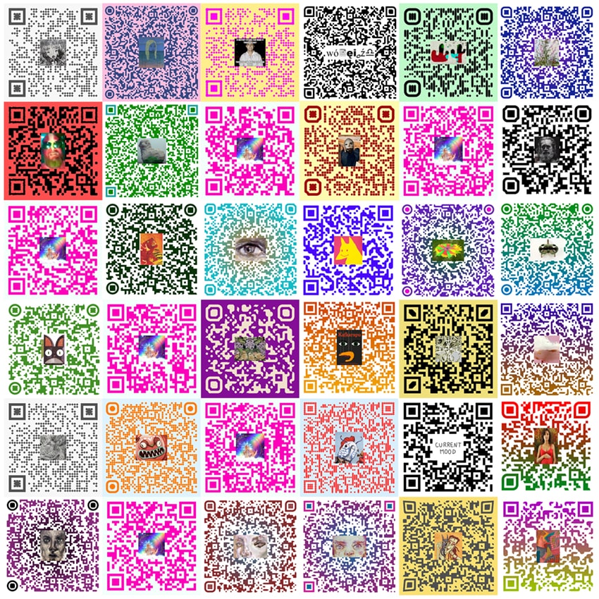 QRFT Gallery - Poormans NFT Street Art