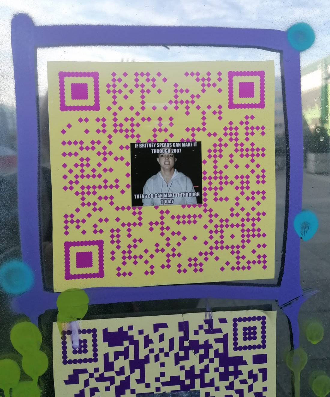 QRFT Gallery - Poormans NFT Britney Spears