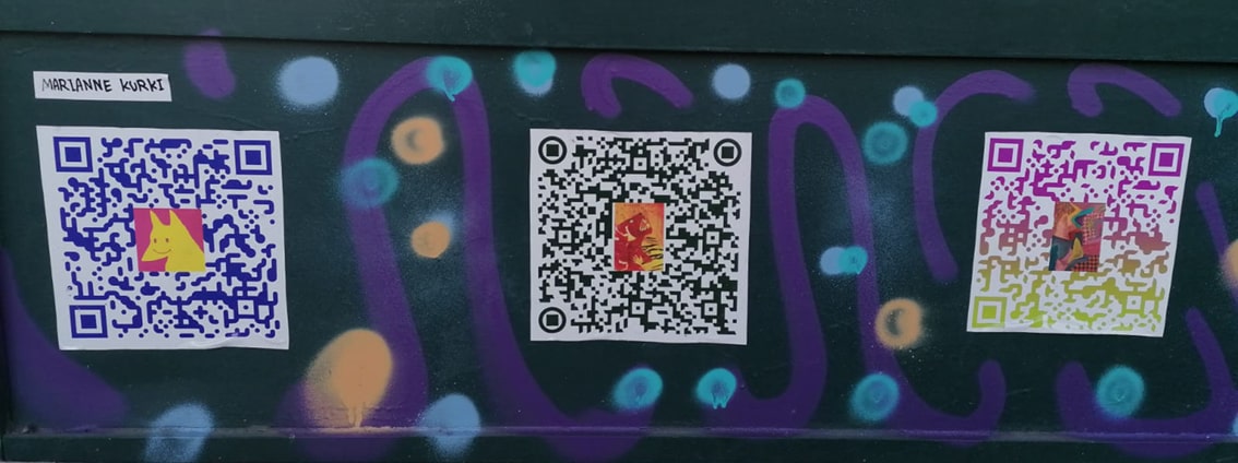 QRFT Gallery - Poormans NFT Marianne Kurki