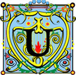 Storybook of Franklinford Dropcap U Typography