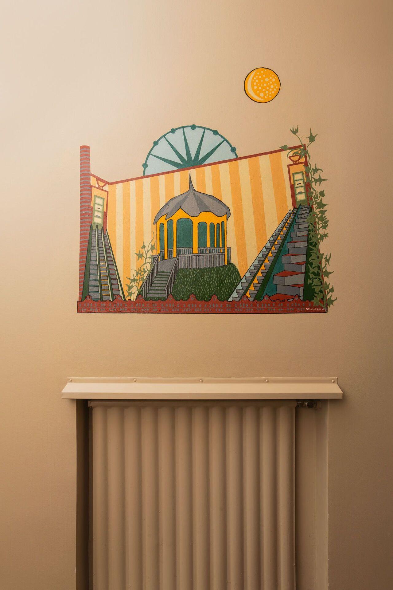 Kotiportaat mural detail